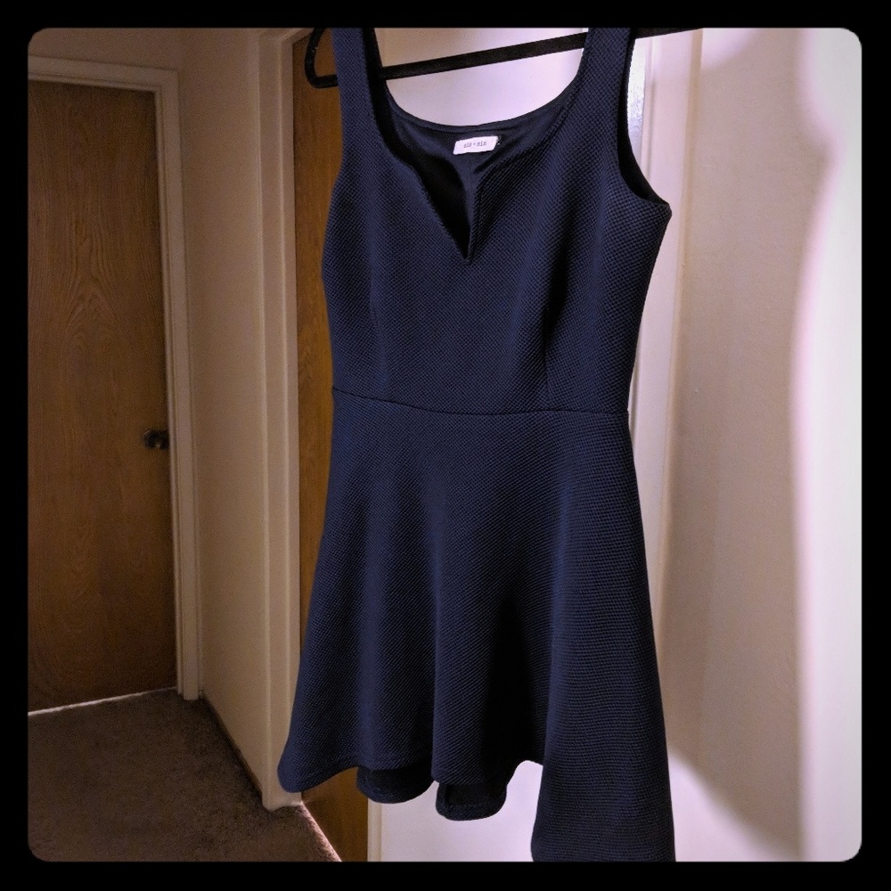 Navy dress NWOT